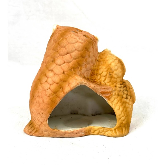 Charming Vintage Owl Ceramic Candle Holder - Glows with Magical Ambiance - Picture 4 of 9